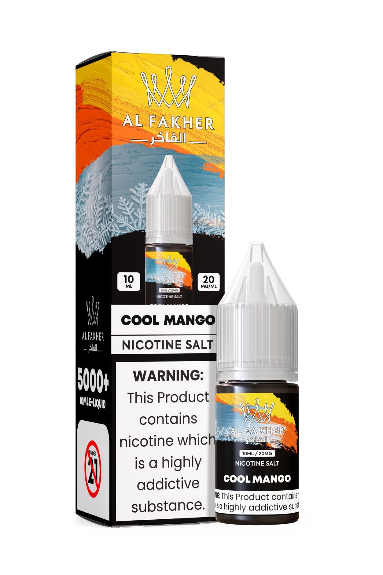 luxevapehouse.com Cool Mango 20MG Strengths 10ML 5000+ Nic Salt E-LIQUIDS by Al Fakher