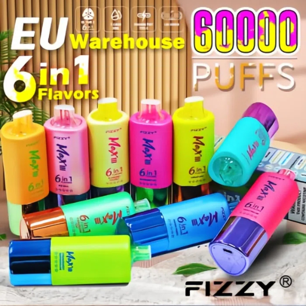 luxevapehouse.com Multi-Flavor Vape: Unlock Explosive Taste: FIZZY Max III Delivers 3X the Refreshment!